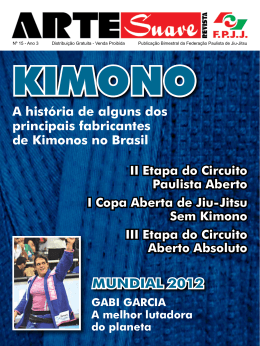 MUNDIAL 2012 - Federa&ccedil;&atilde;o Paulista de Jiu