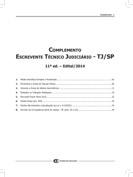 Escrevente T&eacute;cnico Judici&aacute;rio