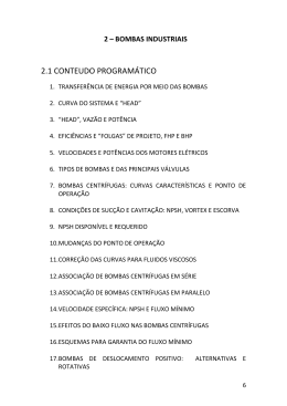 2 - Bombas Industriais