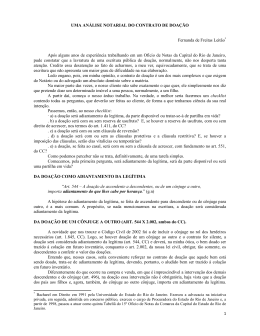 Leia o artigo sobre Contrato de Doa&ccedil;&atilde;o