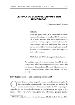 Leitura do dia: publicidades bem