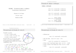 Transformações trigonométricas