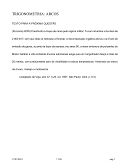 TRIGONOMETRIA: ARCOS