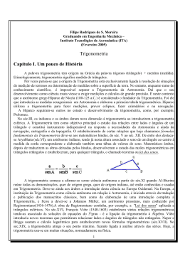 Apostila de Trigonometria - Filipe Rodrigues