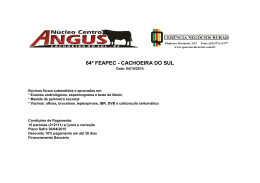 64&ordf; FEAPEC - CACHOEIRA DO SUL