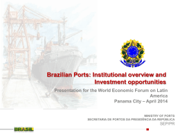 Brazilian Ports - Secretaria de Portos