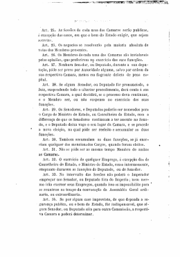 Art. 2`.. As Sessões de cada uma das Camaras serão publicas,