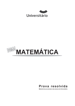 Matemática - PasseNaUFRGS