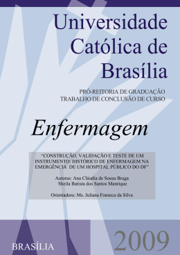 Ana Claudia e Sheila - Universidade Católica de Brasília