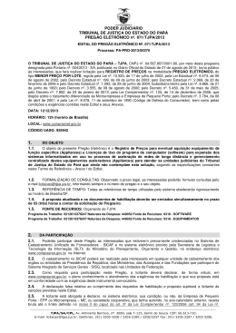 PODER JUDICI&Aacute;RIO TRIBUNAL DE JUSTI&Ccedil;A DO ESTADO DO