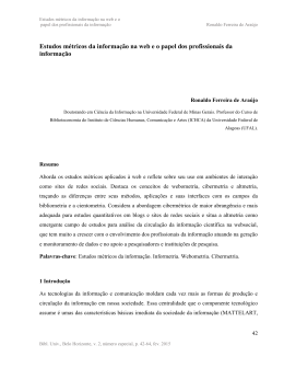 pr&eacute;-projeto de pesquisa de mestrado