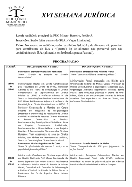 XVI SEMANA JUR&Iacute;DICA