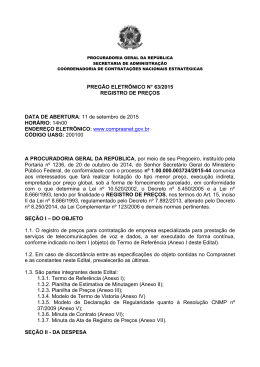 Edital - Portal da Transpar&ecirc;ncia