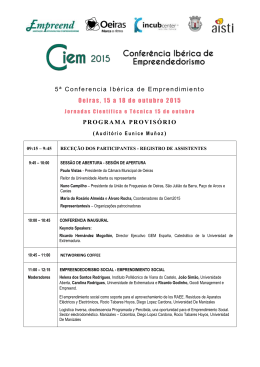 Programa - Desporto na Linha