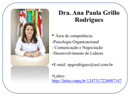 Dra. Ana Paula Grillo Rodrigues