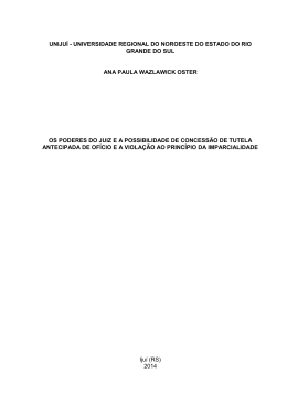 Ana Paula Wazla &iacute;pio da imparcialidade