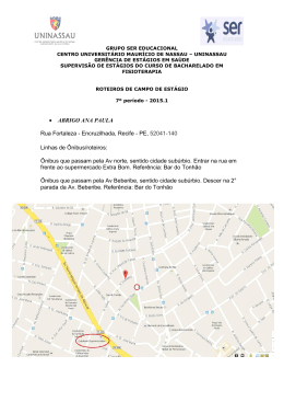 • ABRIGO ANA PAULA Rua Fortaleza - Encruzilhada, Recife