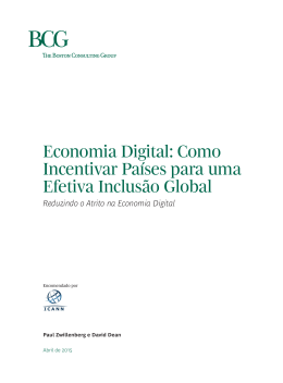 Economia Digital: Como Incentivar Pa&iacute;ses para uma Efetiva