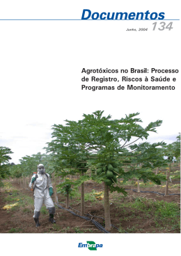 Agrotóxicos no Brasil: Processo de Registro - Ainfo