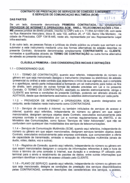 oe um lado, doravante denominada PRIMEIRA