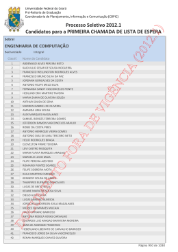 DOCUMENTO FORA DE VIGÊNCIA (2012.1)
