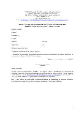 1 FUNPEC &ndash; Funda&ccedil;&atilde;o Norte Rio-grandense de Pesquisa e Cultura