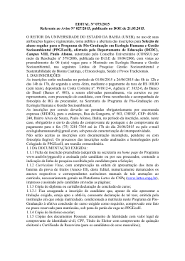 EDITAL 075_2015 Campus VIII PPGEcoH