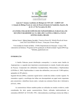 Anais da V SABIOVASF