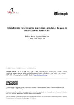 Estabelecendo rela&ccedil;&otilde;es entre as pr&aacute;ticas e