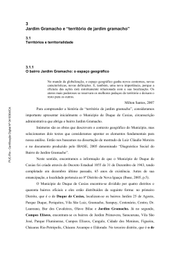 3 Jardim Gramacho e “território de jardim gramacho”