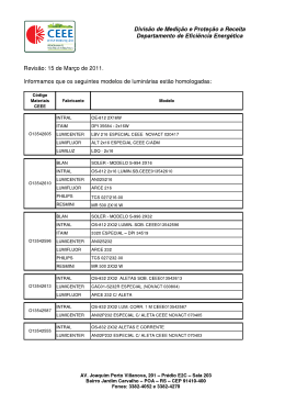 ( 488 KB ) Listagem contendo a relação dos fabricantes