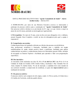 EDITAL - sorri bauru
