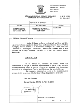 bairro jardim seminário -próximo ao ucdb