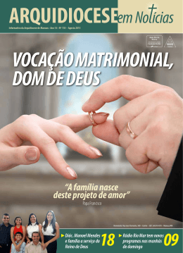 &ldquo;a fam&iacute;lia nasce deste projeto de amor&rdquo;
