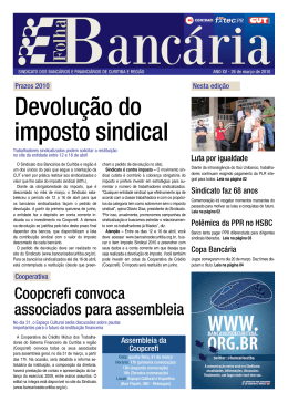 Devolução do imposto sindical