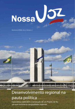Desenvolvimento regional na pauta pol&iacute;tica