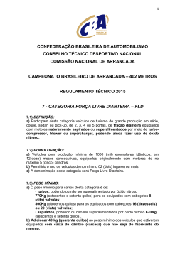 confederação brasileira de automobilismo conselho técnico