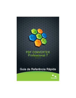 Guia de Refr&ecirc;ncia R&aacute;pida