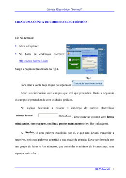 Ligar à Internet: - Comunicação Virtual