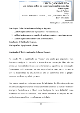 Habita&ccedil;&atilde;o Sagrada - David Phillips