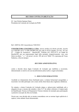 Recurso da Construtora ENGEMEGA