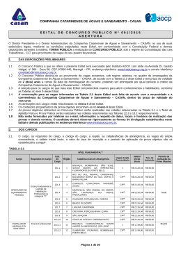 Edital - Di&aacute;rio Oficial