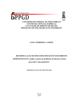 universidade federal de pernambuco centro de ciências jurídicas