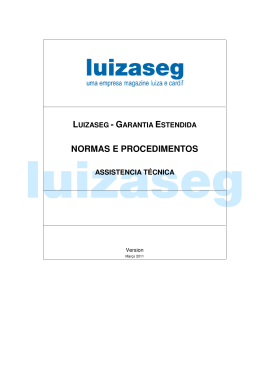 garantia estendida normas e procedimentos assistencia