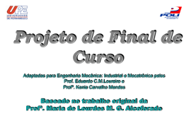 apresenta&ccedil;&atilde;o adaptada ao curso de