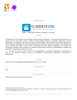 Claquete-E5G - European Semester