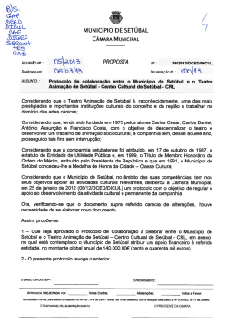 &scaron;ee&euml;t` MUNIC&Iacute;PIO DE sET&Uacute;BAL - C&acirc;mara Municipal de Set&uacute;bal