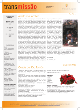 Newsletter - Dezembro