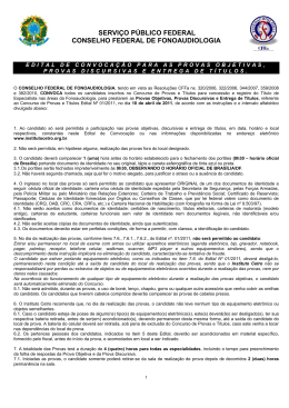 - Conselho Federal de Fonoaudiologia