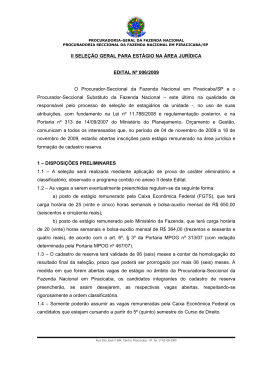 EXCELENT&Iacute;SSIMO SR - Procuradoria